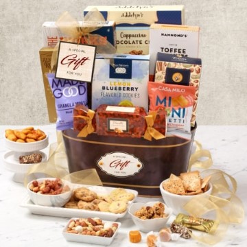 Healthy gift baskets sales for college students