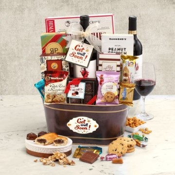 Celebrate!  Get Well Soon Gift Basket - All the Buzz