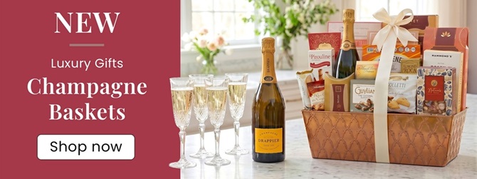 Luxury Champagne Gift Baskets
