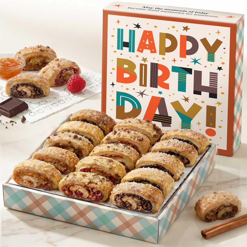 Birthday Wishes Assorted Rugelach