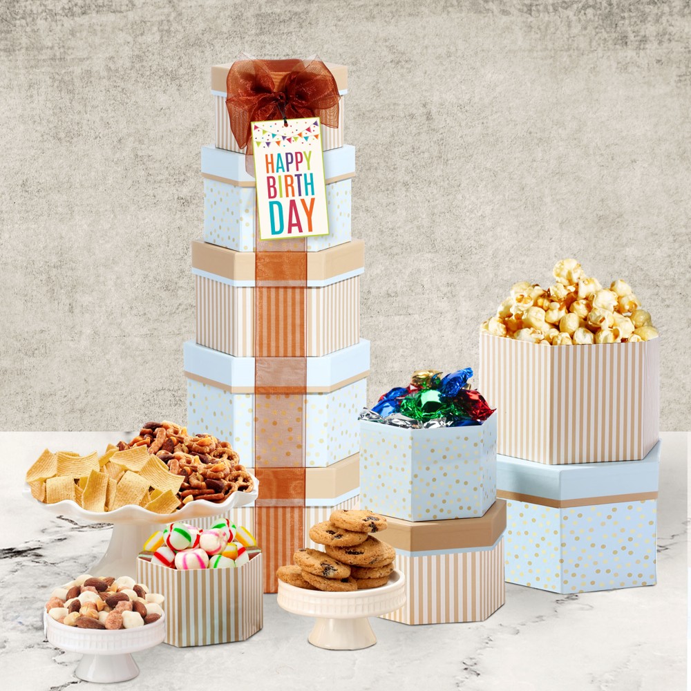 >Birthday Party Delights Gift Tower