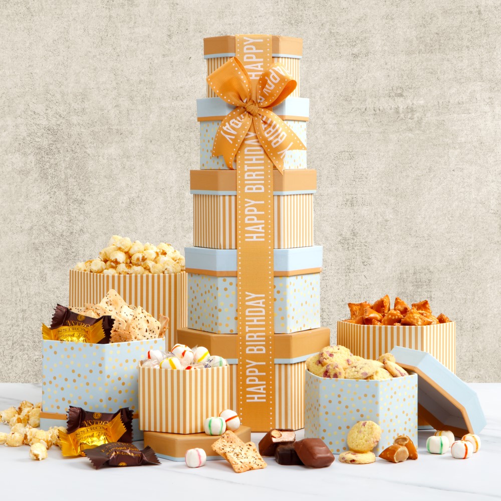 >Birthday Party Delights Gift Tower