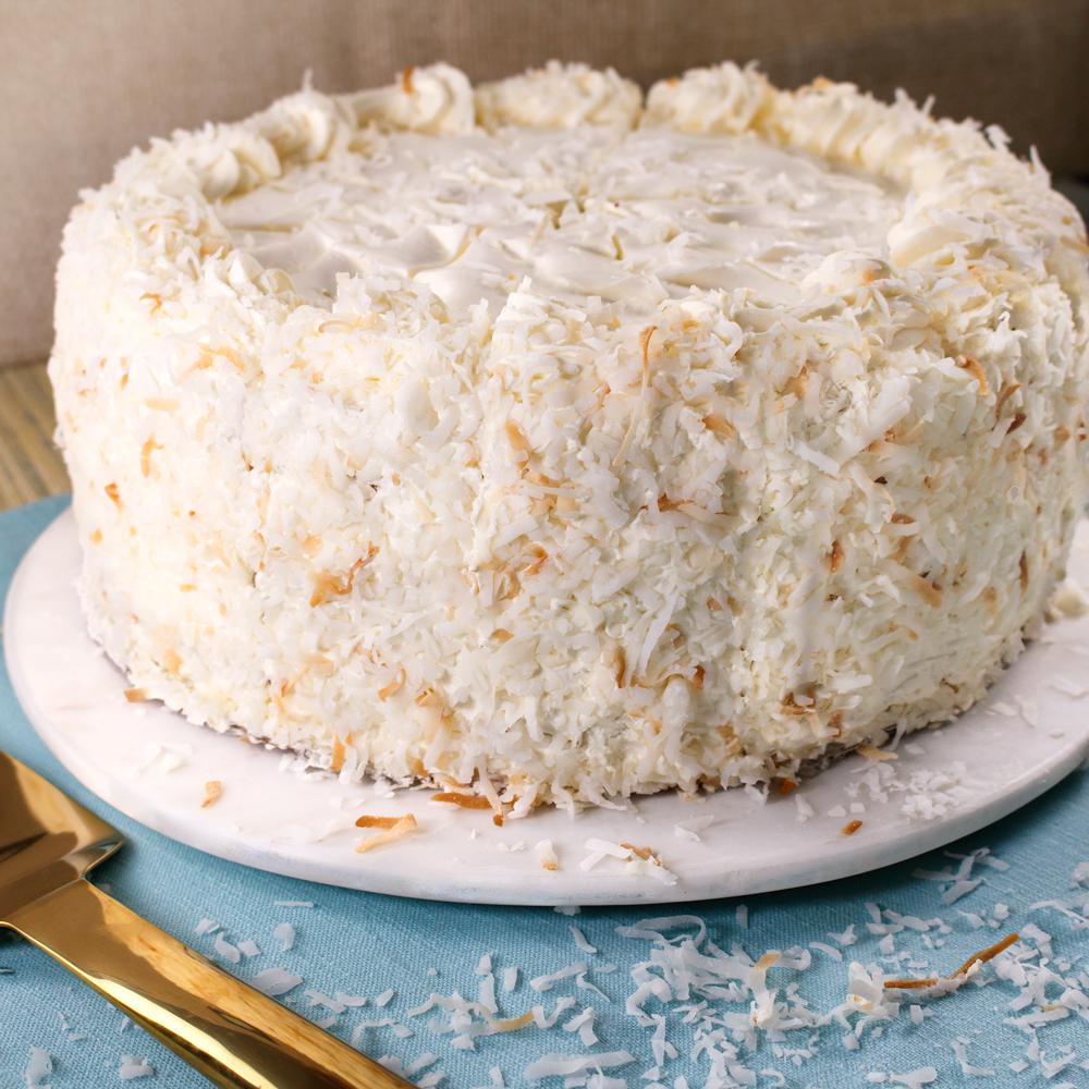 >Coconut Cloud Layer Cake