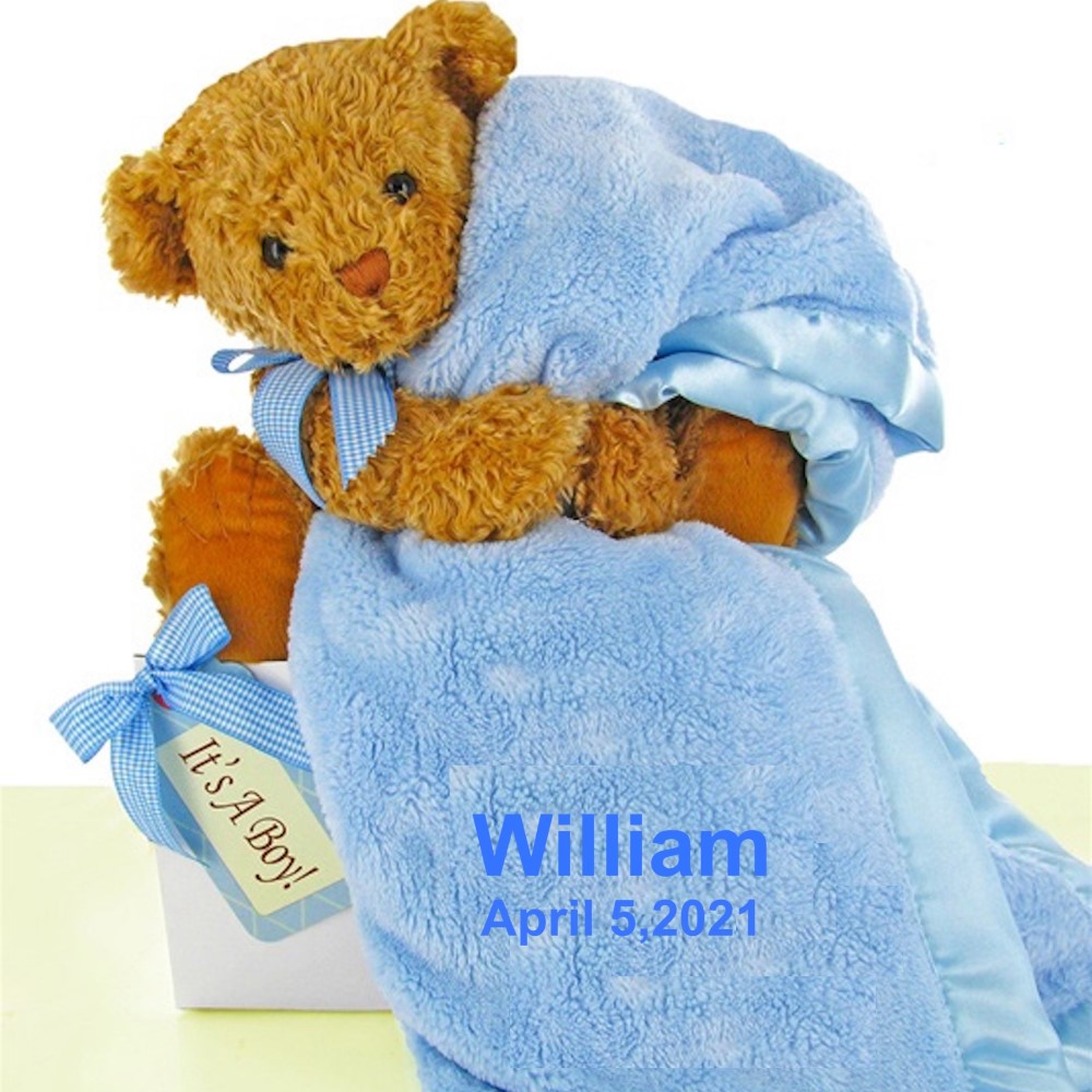 Cuddles Baby Boy Gift Set