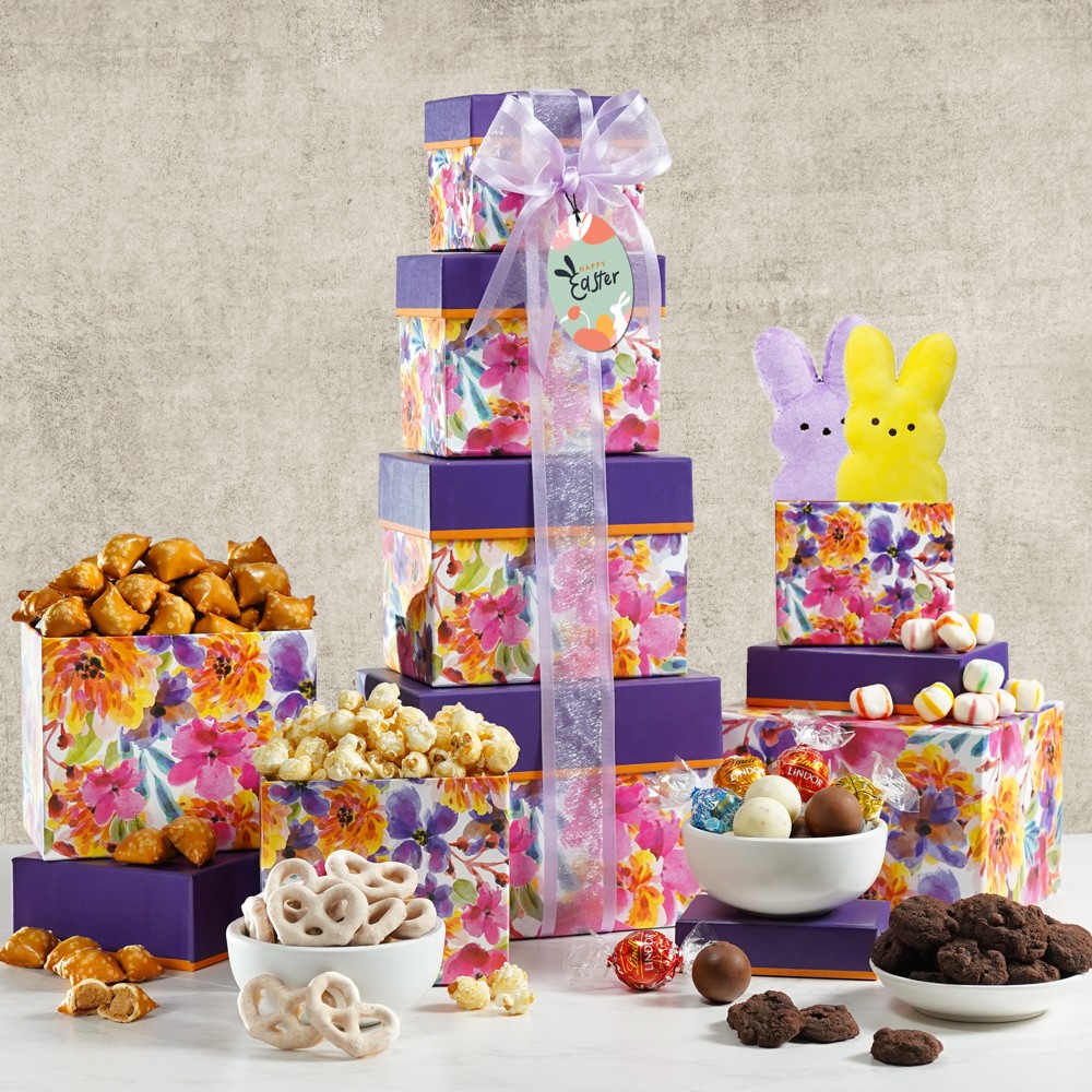 >Easter Delight Chocolate Gift Tower