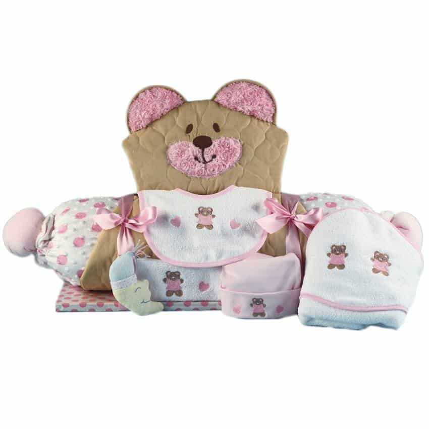 Baby Girl Gift Bear Play Mat Layette By Broadwaybasketeers Com