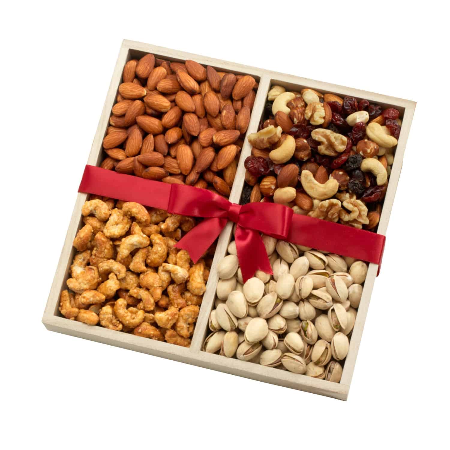 Fresh Nut Mix Gift Tray By Broadwaybasketeers.com