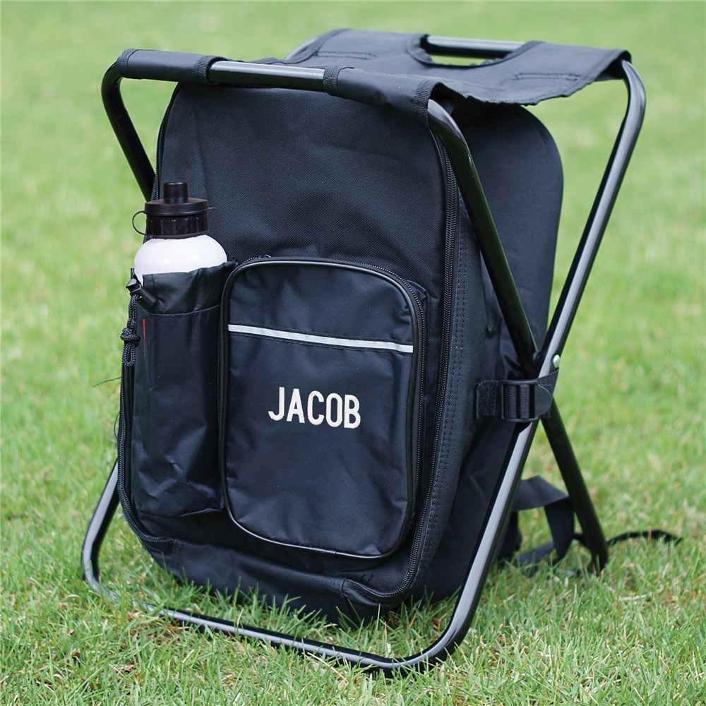 >Personalized Backpack Cooler Seater