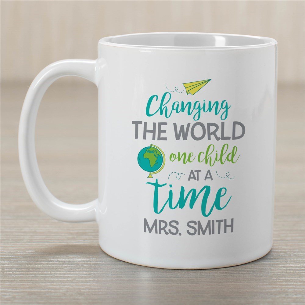 >Personalized Teacher Coffee Mug