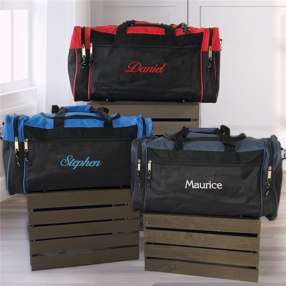 Personalized Travel Duffel Bags