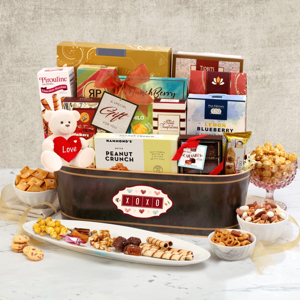 >XOXO Gourmet Gift Basket