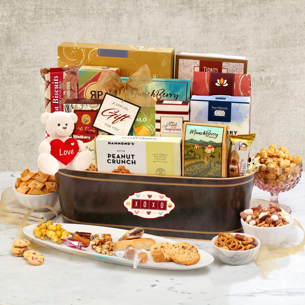 >XOXO Gourmet Gift Basket