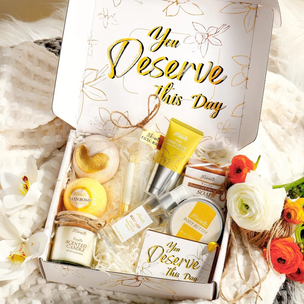 >You Deserve This Day Vanilla Spa Gift Box